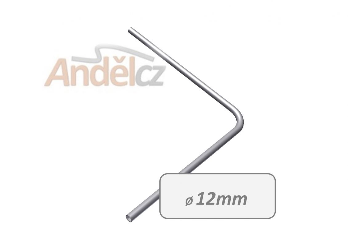 Kolena výplně nerez pr.12mm R28 90°až 179°