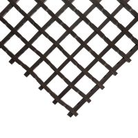 Černá univerzální protiskluzová olejivzdorná rohož (mřížka 22 x 22 mm) (role) - délka 10 m, šířka 120 cm a výška 1,2 cm