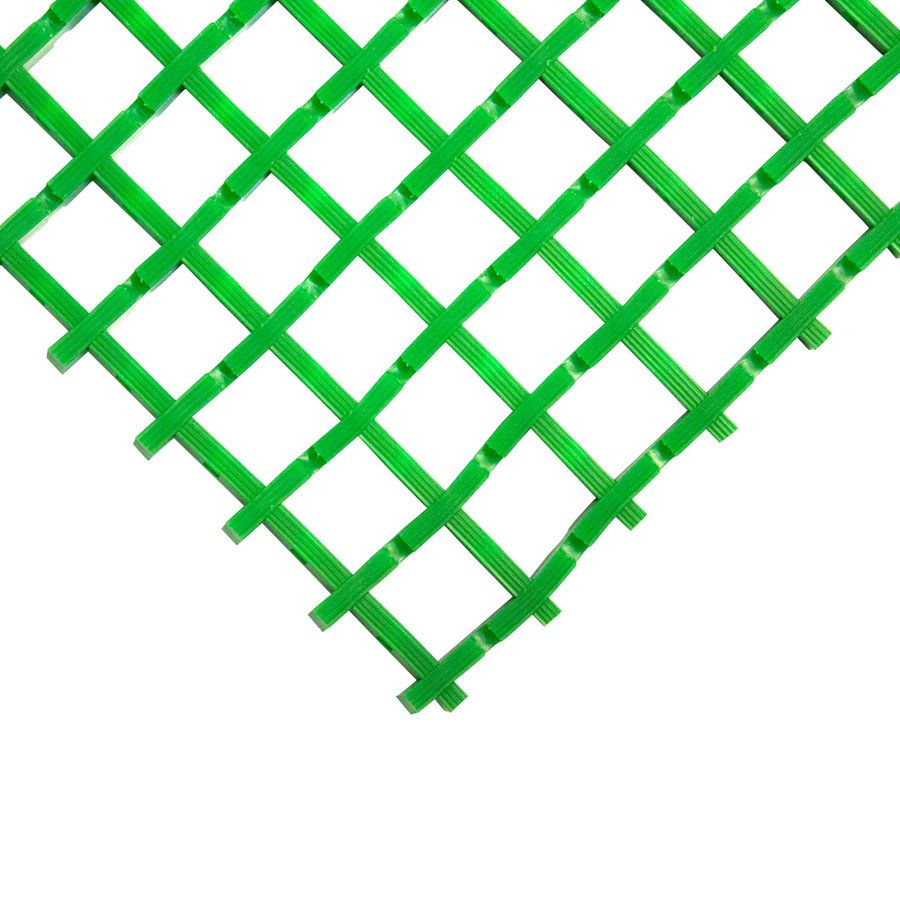 Zelená univerzální protiskluzová olejivzdorná rohož (mřížka 22 x 22 mm) (role) - délka 5 m, šířka 90 cm a výška 1,2 cm F