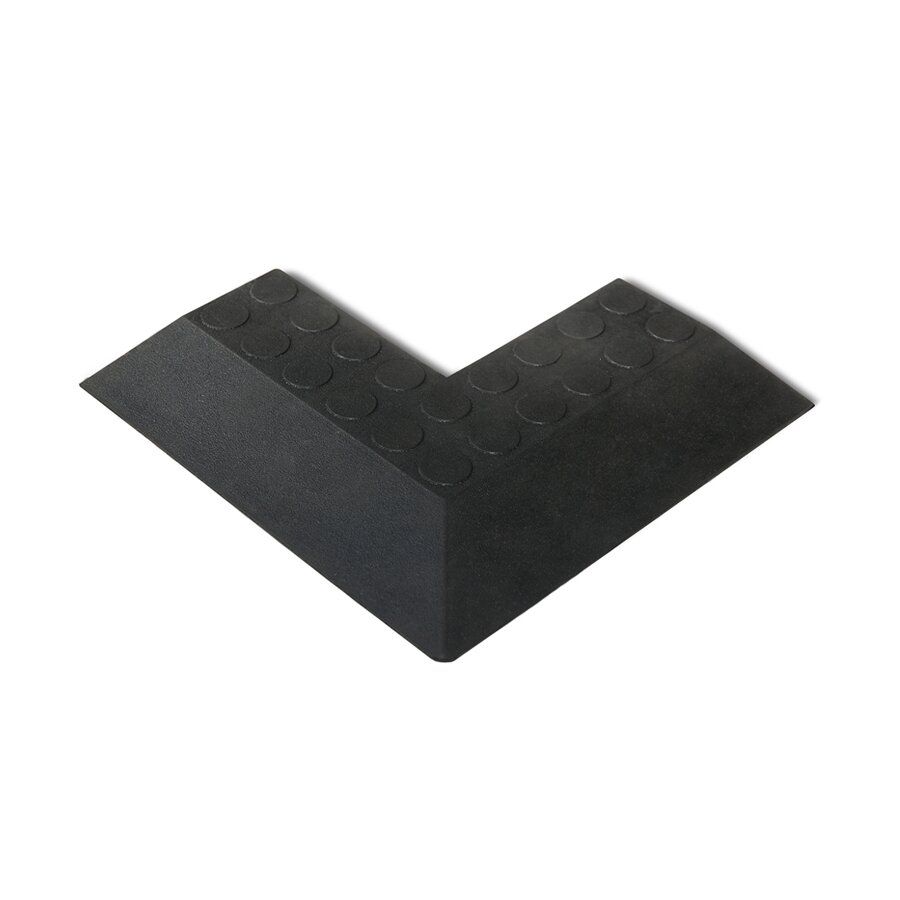 Rohový nájezd pro EPDM podlahové gumy - výška 1,5 cm