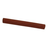 Červený gumový kryt obrubníku pro betonový obrubník šíře 6 cm - délka 100 cm, šířka 10 cm a výška 10 cm