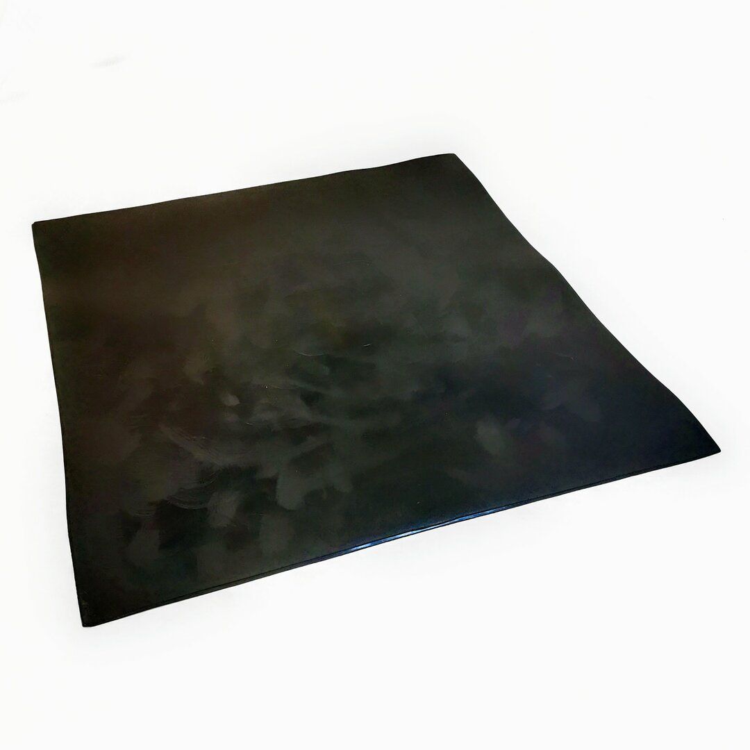 Gumová EPDM čtvercová podložka pod betonový podstavec, dlažbu - délka 38 cm, šířka 38 cm a výška 2 mm