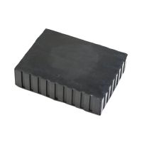 Gumová podložka na ramena zvedáků FLOMA RP114A - délka 16 cm, šířka 12 cm, výška 4 cm