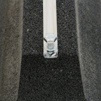 Gumový antivibrační podstavec pod klimatizaci FLOMA AC-L60 - délka 60 cm, šířka 20 cm a výška 15 cm