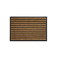 Kokosová čistící vnitřní vstupní rohož FLOMA Rubco Stripes - 40 x 60 x 1,5 cm