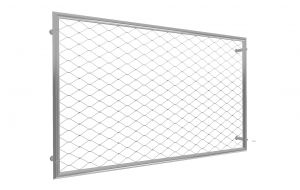 MODEL 13 - C se sítí - čelní kotvení- zábradlí pro francouzské okno
