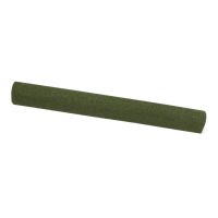 Zelený gumový kryt obrubníku pro betonový obrubník šíře 6 cm - délka 100 cm, šířka 10 cm a výška 10 cm
