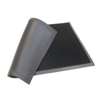 Gumová venkovní čistící vstupní rohož FLOMA - délka 60 cm, šířka 80 cm a výška 2,2 cm