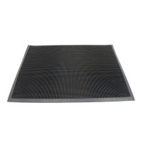 Gumová venkovní čistící vstupní rohož FLOMA - délka 60 cm, šířka 80 cm a výška 2,2 cm
