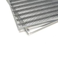 Kovová venkovní čisticí vstupní rohož s rámem FLOMA SteelMat - délka 80 cm, šířka 100 cm, výška 2,5 cm
