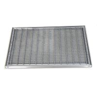 Kovová venkovní čistící vstupní rohož s rámem FLOMA SteelMat - délka 40 cm, šířka 60 cm a výška 2,2 cm