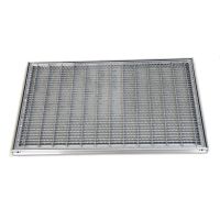 Kovová venkovní čistící vstupní rohož s rámem FLOMA SteelMat - délka 40 cm, šířka 60 cm, výška 2,2 cm