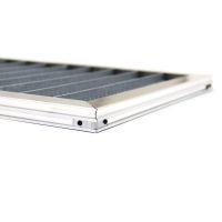 Kovová venkovní čisticí vstupní rohož s rámem FLOMA SteelMat - délka 50 cm, šířka 75 cm, výška 2,2 cm