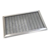 Kovová venkovní čistící vstupní rohož s rámem FLOMA SteelMat - délka 40 cm, šířka 60 cm a výška 2,2 cm