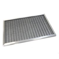 Kovová venkovní čistící vstupní rohož s rámem FLOMA SteelMat - délka 60 cm, šířka 90 cm, výška 2,5 cm