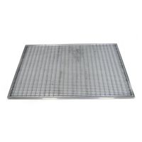 Kovová venkovní čistící vstupní rohož s rámem FLOMA SteelMat - délka 80 cm, šířka 120 cm, výška 2,5 cm