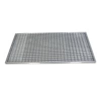 Kovová venkovní čistící vstupní rohož s rámem FLOMA SteelMat - délka 60 cm, šířka 120 cm, výška 2,5 cm