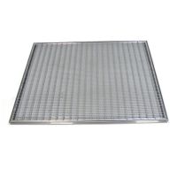 Kovová venkovní čistící vstupní rohož s rámem FLOMA SteelMat - délka 80 cm, šířka 100 cm, výška 2,5 cm