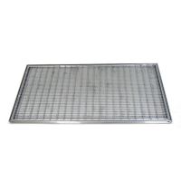 Kovová venkovní čistící vstupní rohož s rámem FLOMA SteelMat - délka 50 cm, šířka 100 cm a výška 2,2 cm