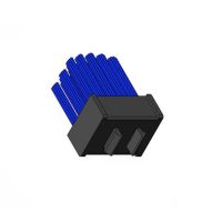 Modrý náhradní čistící kartáček pro kartáčové podlahové rošty FLOMA
