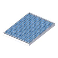 Pozinkovaný rohový nájezd pro kartáčové vstupní rohože FLT-PRM, FLT-ECO FLOMA - délka 100 cm, šířka 100 cm, výška 4 cm