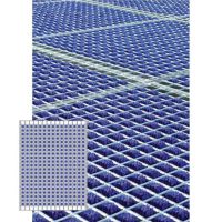 Pozinkovaná kartáčová vstupní rohož pro vysokozdvižné vozíky FLOMA FLT-PRM - délka 79,3 cm, šířka 60 cm, výška 5 cm