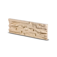 Obkladový kámen TEPIC krémová 495x145x25 mm Sádra balení 0,43m2 Steinblau