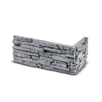 ROH Kamenný obklad CUBANA grafit 320x155x145x35 mm Beton balení 0,87bm Steinblau
