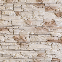Vzorek - Obkladový kámen DAFINA béžovo hnědá 398x98x35 mm Beton (1 ks) Steinblau