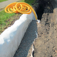 Geotextilie PET 200g/m2 polorukáv 2x10 m bílá Egibi