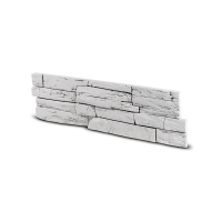 Vzorek - Kamenný obklad FASAD bílý 530x145x25 mm Beton (1 ks) Steinblau