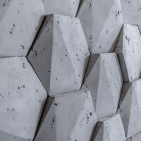 Vzorek - Steinblau Kamenný obklad PLAYA HEXAGON 3D šedá 205/375/175/20mm beton (1 ks)
