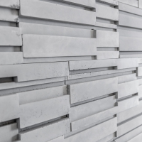 Vzorek - Steinblau Kamenný obklad STRIP šedá 300/150/25mm beton (1 ks)