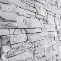Vzorek - ROH Kamenný obklad FASAD bílý 330x145x145x25 mm Beton (1 ks) Steinblau
