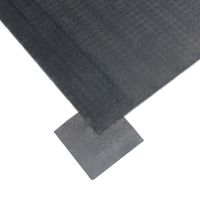 EPDM průmyslová protiskluzová podlahová guma FLOMA Coins (penízky) - délka 110 cm, šířka 110 cm, výška 2 cm