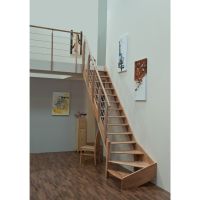 Bukové schodiště Home pravé 300 cm Minka