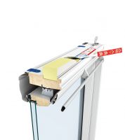 Střešní okno KEYLITE FUTURETHERM WFCP ATG01C kyvné 55x118 cm dřevo bílá barva 3-sklo Argon