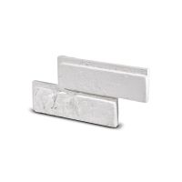 Cihlový obklad se spárou BOTIN bílá 335x145x25 mm Sádra balení 0,46m2 Steinblau