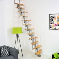 Interiérové schody Twister - bříza Minka