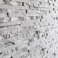 Vzorek - Obkladový kámen TEPIC šedá 495x145x25 mm Sádra (1 ks) Steinblau