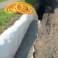 Geotextilie PET 200g/m2 polorukáv 2x10 m bílá Egibi
