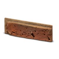 Vzorek - Cihlový obklad se spárou ARICA 2 červená 227/73/20mm beton (1 ks) Steinblau