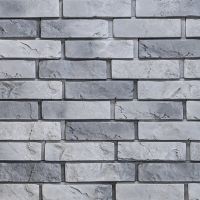 Vzorek - Cihlový obklad se spárou MODENA šedá 255x75x30 mm Beton (1 ks) Steinblau
