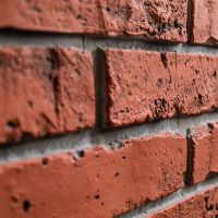 Vzorek - Cihlový obklad se spárou TONO 2 červená 370/140/20mm beton (1 ks) Steinblau