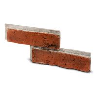 Vzorek - Cihlový obklad se spárou TONO 2 červená 370/140/20mm beton (1 ks) Steinblau