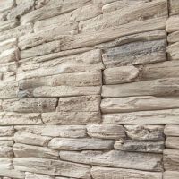 Vzorek - Kamenný obklad AZUL béžovo-šedá 350/100/20mm beton (1 ks) Steinblau