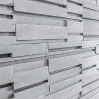 Vzorek - Steinblau Kamenný obklad STRIP šedá 300/150/25mm beton (1 ks)