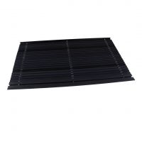 Různobarevná venkovní čisticí kartáčová vstupní rohož FLOMA Outline - délka 50 cm, šířka 80 cm, výška 2,2 cm