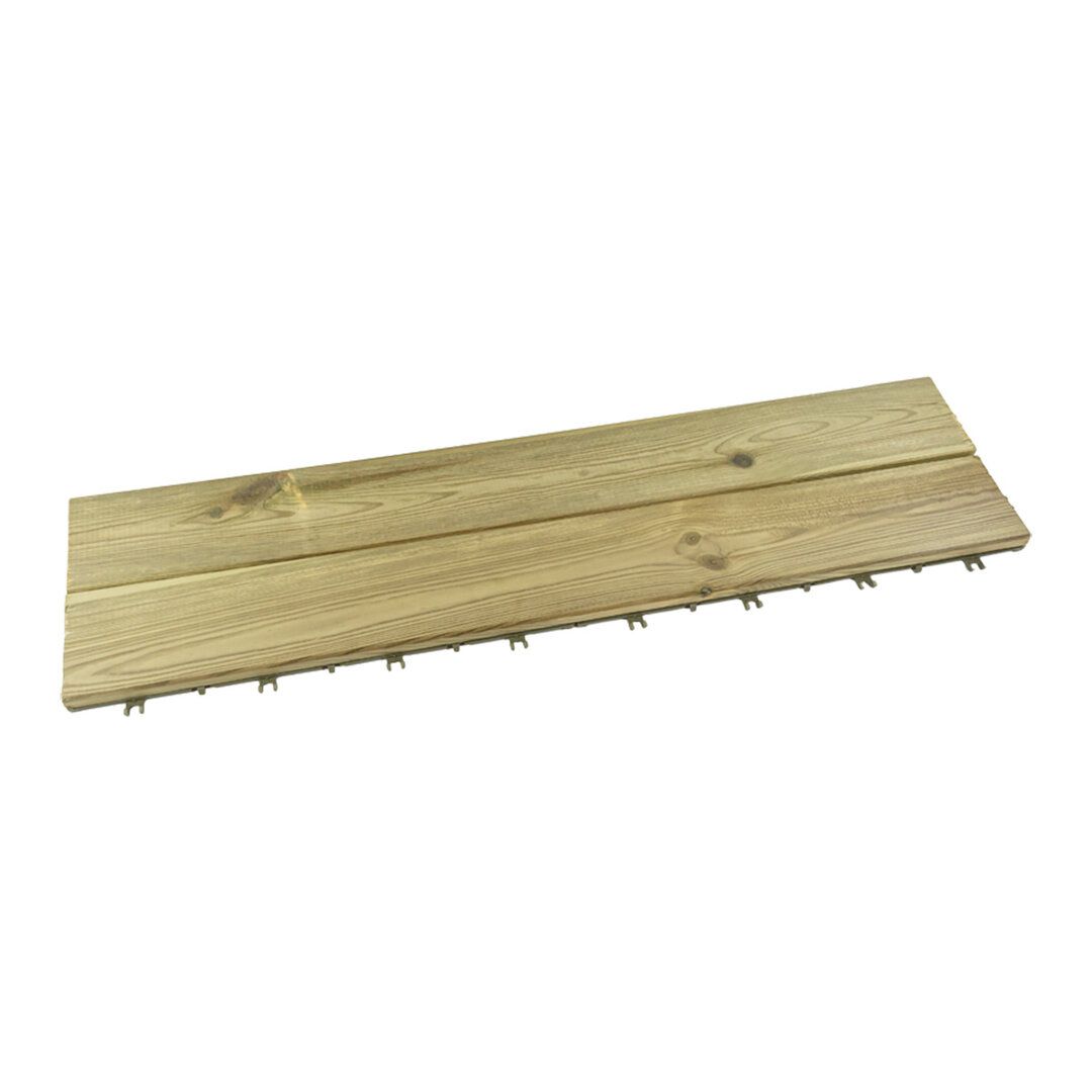 Dřevěná dřevoplastová terasová dlažba Linea Woodenstyle - délka 118 cm, šířka 30,5 cm, výška 3 cm
