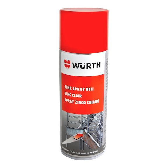 ZINEK ve SPREJI světlý - Würth 400ml